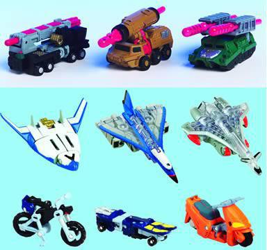 Minicons Transformers - representantes brilhantes do mundo dos robôs