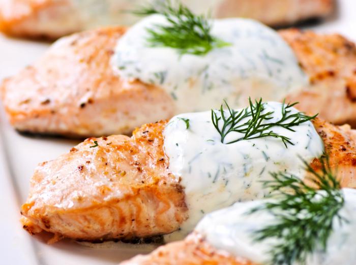 salmão de peixe nas receitas de forno