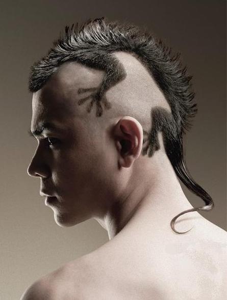 Indo além do habitual: corte de cabelo dos homens criativos