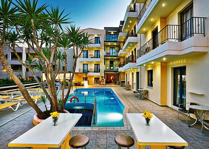 Manos Maria Hotel & Apartments 4 * (Grécia, Creta): descrição, facilidades, comentários