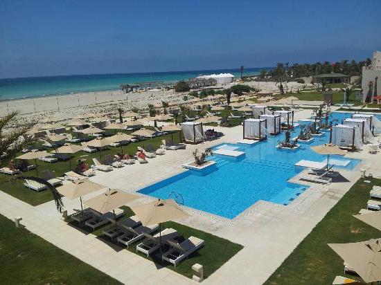 Hotel Sensimar Palm Beach Palace 5 * (Djerba, Tunísia): check-in e check-out